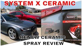 SYSTEM X RENEW | BEST CERAMIC SPRAY COATINGS screenshot 3