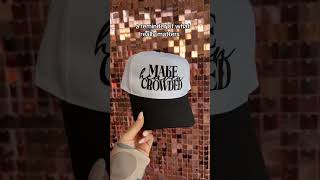 🤍 #makeheavencrowded #truckerhat