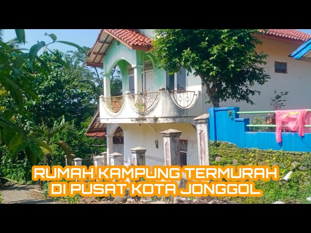 RUMAH KAMPUNG TERMURAH DI PUSAT KOTA JONGGOL, 2 LT, 500 M², RP 350 JT class=