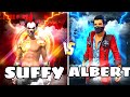 1vs1 with pc player albert77 suffy free fire