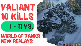 Epic 10 Kills in World of Tanks – Valiant’s Out-of-Breath Battle Rewind!