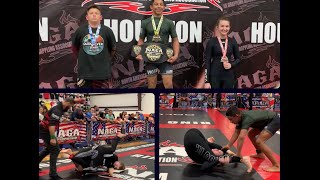 Just Another Day Competing Vs The Boys At NAGA | Bronze In 13yr 150lbs Expert Boys No Gi