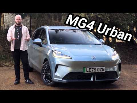 The MG4 EV Urban looks weird but it's affordable!