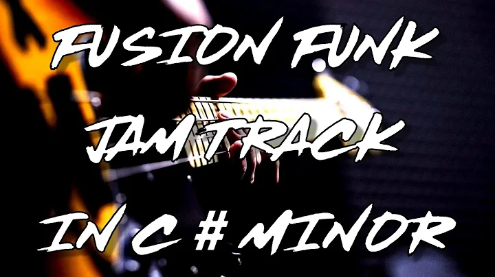 Fusion Funk Jam Track in C# Minor 🎸 Guitar Backing Track
