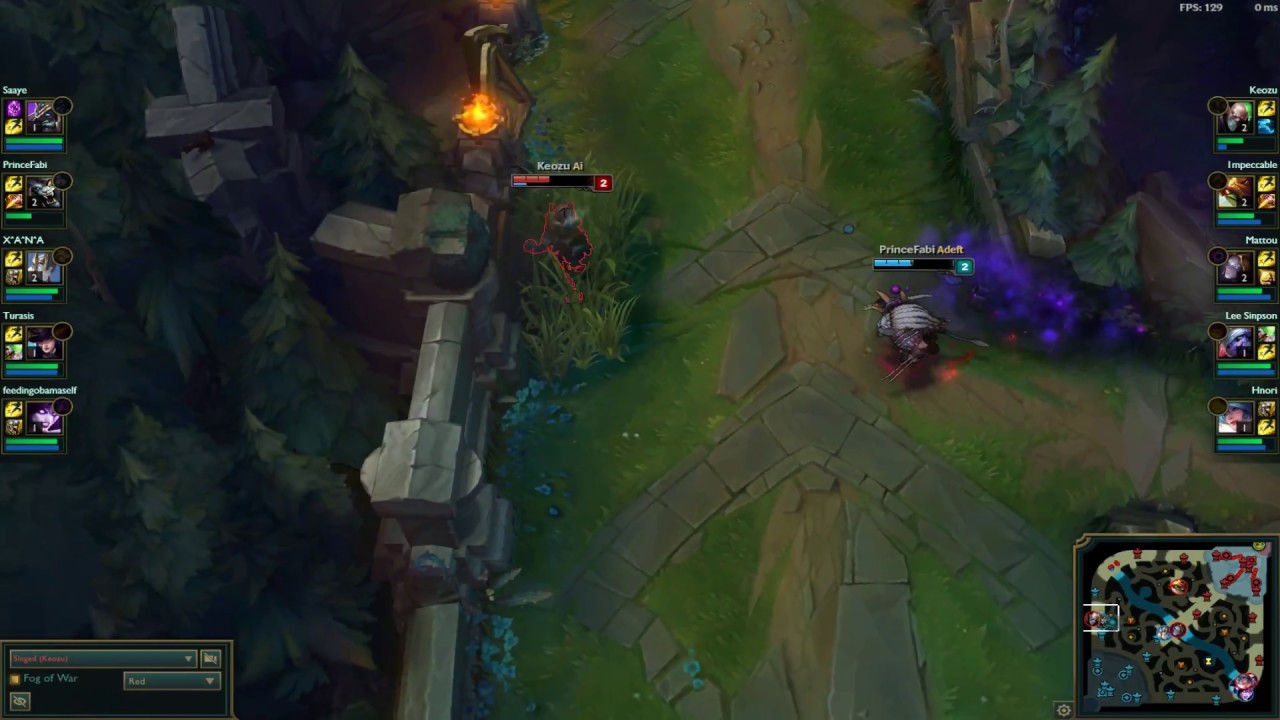 LEAGUE OF LEGENDS: CHASING PROXY SINGED