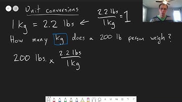 Chapter 1: Unit Conversions | CHM 214 | 004