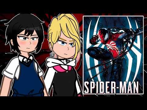 Spider-Verse React to Spider-Man Insomaniac | Marvel Spider-Man 2 Gacha 🇺🇲🇧🇷