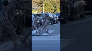 3 Mummys Walking In La shorts halloween mummy