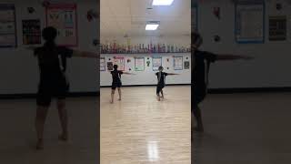 2021-2022 Tryouts - Left Pirouette - Back View