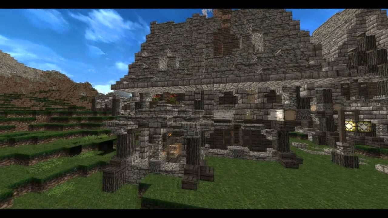 uroda-medieval-house-pack-minecraft-cinematic-download-youtube