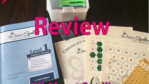 All About Spelling Review