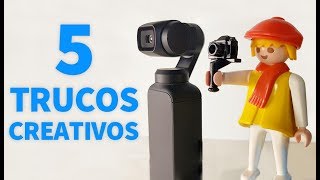 TRUCOS CREATIVOS PARA GRABAR PERSONAS: OSMO POCKET en Español