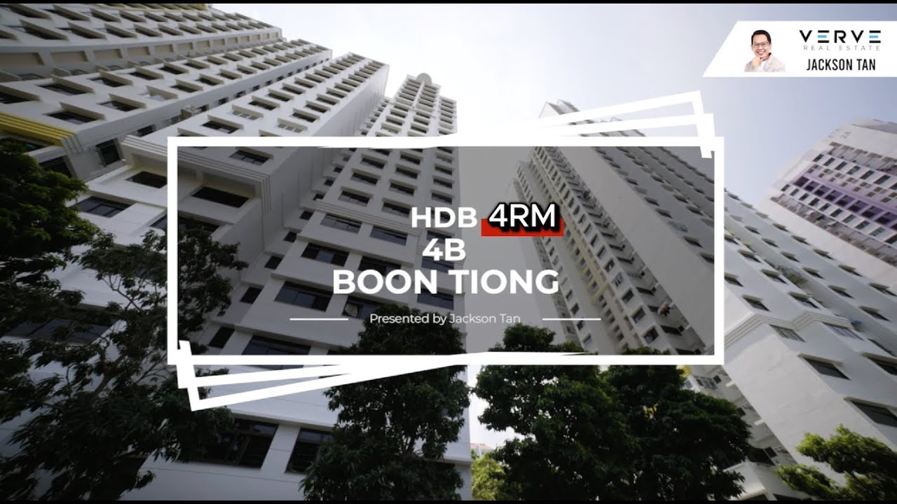 For Sale: HDB 4RM Blk 4B Boon Tiong Road