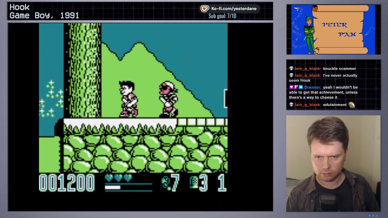 Hook (Game Boy, 1992) Part 1 - YouTube