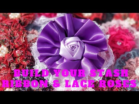 build-your-stash-purple-ribbon-and-lace-flower.-how-to-make-a-ribbon-and-lace-flower-tutorial.