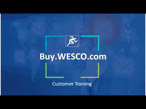 Buy.WESCO.com Learning Center: Log In