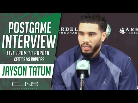 Jayson Tatum on playoff time: 'This is the moment we been working for'