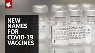 Comirnaty, SpikeVax, Vaxzevria are the new COVID-19 vaccine names