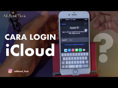 Cara Login iCloud ?