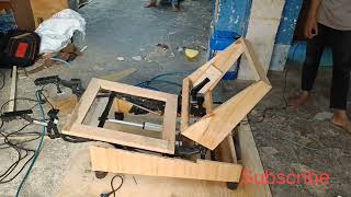 DIY Recliner frame making tutorial