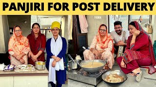 Panjiri Recipe For New Mother..ਨਵੀਂ ਬਣੀ ਮਾਂ ਲਈ ਪੰਜੀਰੀ ਬਣਾਉਣ ਦਾ ਪੁਰਾਤਨ ਤਰੀਕਾ | Punjabi Panjiri Recipe