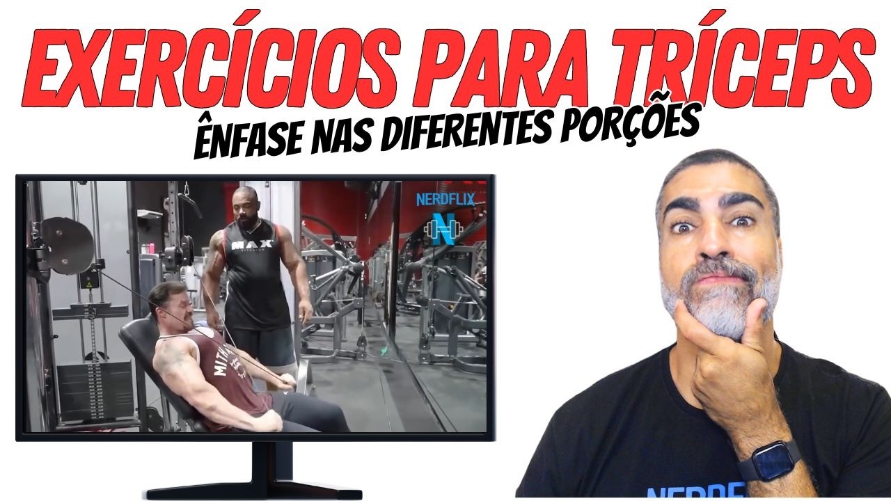 Segredos para desenvolver diferentes partes do tríceps