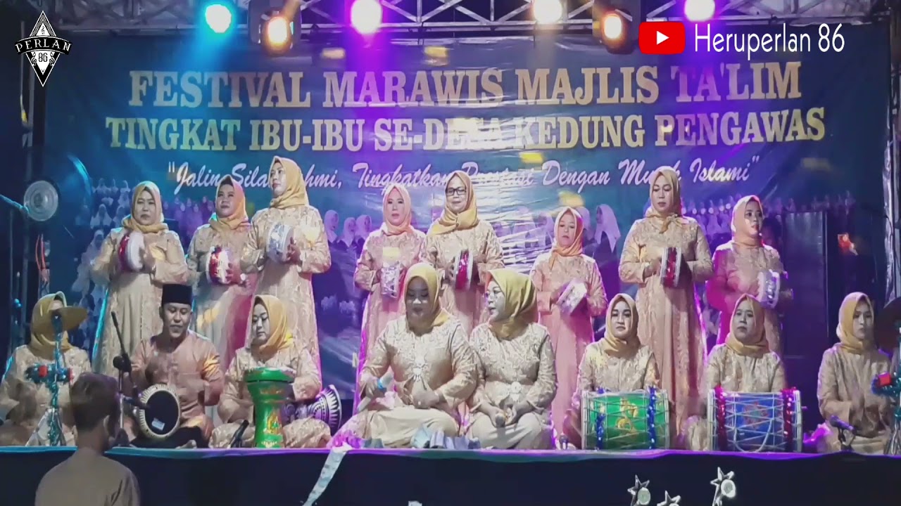 AL-HUSNA- FESTIVAL MARAWIS MAJLIS TA'LIM TINGKAT IBU-IBU SE-DESA KEDUNG PENGAWAS KEC.BABELAN BEKASI