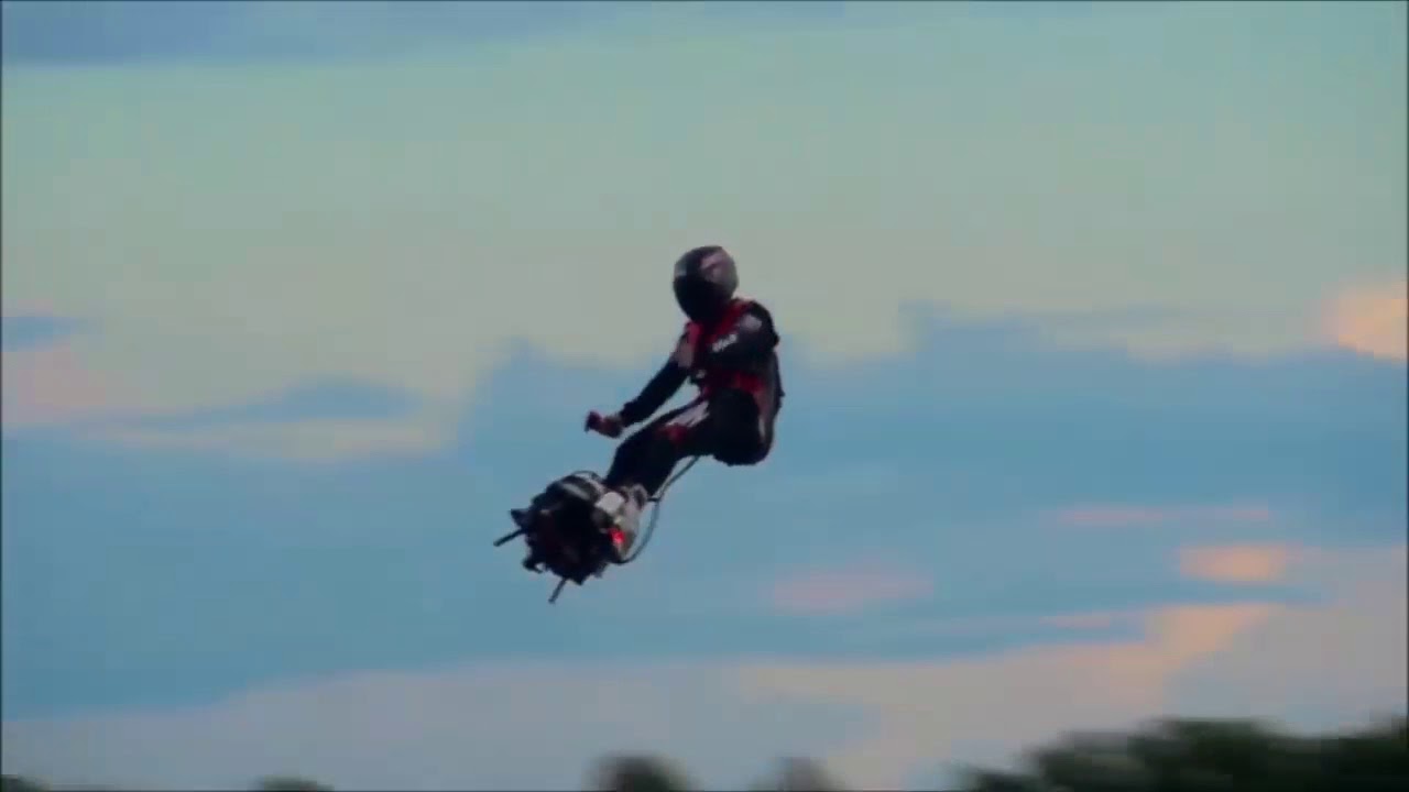 Franky Zapata Explains his Flyboard Air and Gives Demonstration YouTube