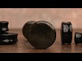 Gold Obsidian Plug / Gauge