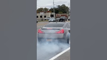 Infiniti G37 Burnout!