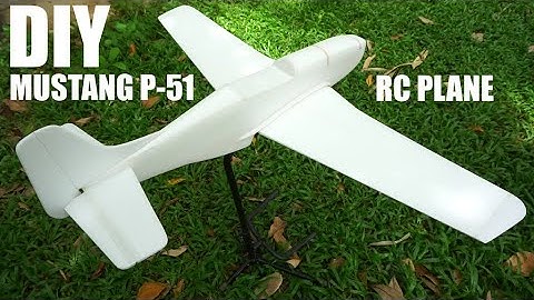 Diy Rc Plane.How To Build P-51 Mustang RC Plane for Beginners Step-by-Step Foam Board Guide Part 1.