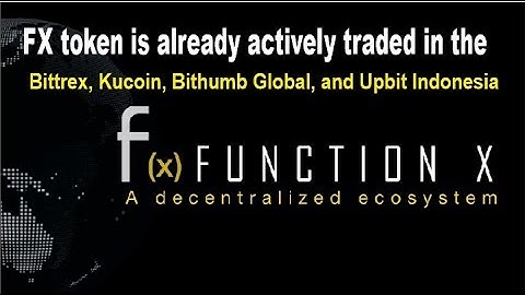 Function X - The next era of the Internet is "Blockchain Internet"