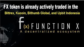 Function X - The next era of the Internet is Blockchain Internet