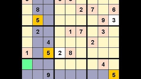 How to Solve Los Angeles Times Sudoku Expert November 11, 2022 - v3