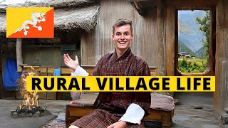 Tôi sống với một gia đình địa phương ở Bhutan (Cuộc sống làng quê đích thực 🇧🇹￼)