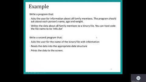 Python   Chapter 9   Class 2   Serialization