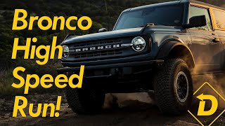 2021 Ford Bronco Wildtrack High Speed RideAlong With Vaughn Gittin Jr.