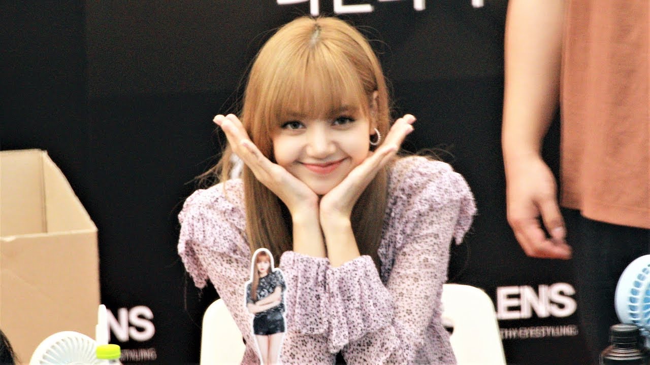 180819 블랙핑크(BLACKPINK) 리사(LISA) - 오렌즈 팬싸인회