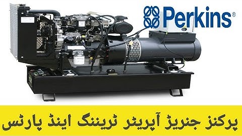 Diesel Generator Training, Parts and components and working principle explain Perkins CAT cummins