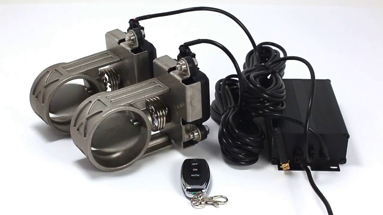 Electric Exhaust valves YouTube