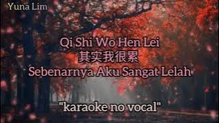 (by request) 'Karaoke No Vocal'   Qi Shi Wo Hen Lei 其实我很(sebenarnya aku sangat lelah) An Er Chen 安儿陈