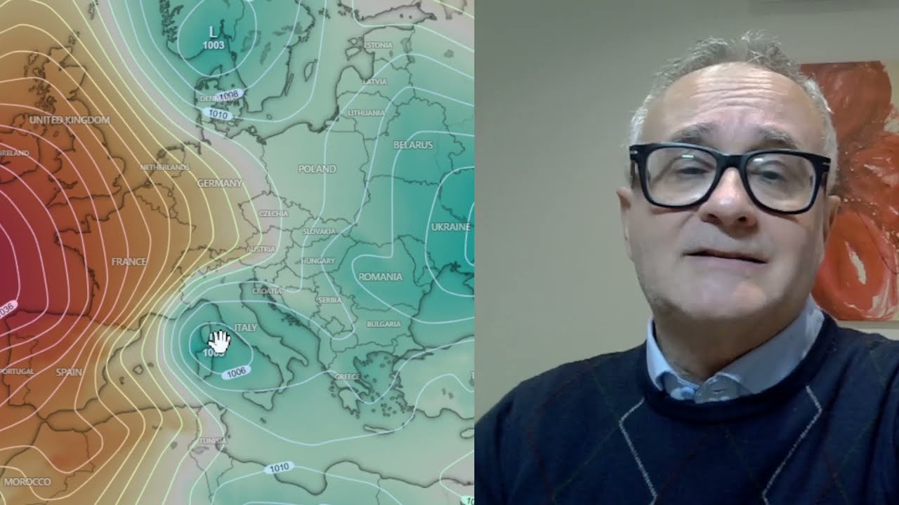 previsioni per il weekend e sguardo al tempo per la settimana di Pasqua