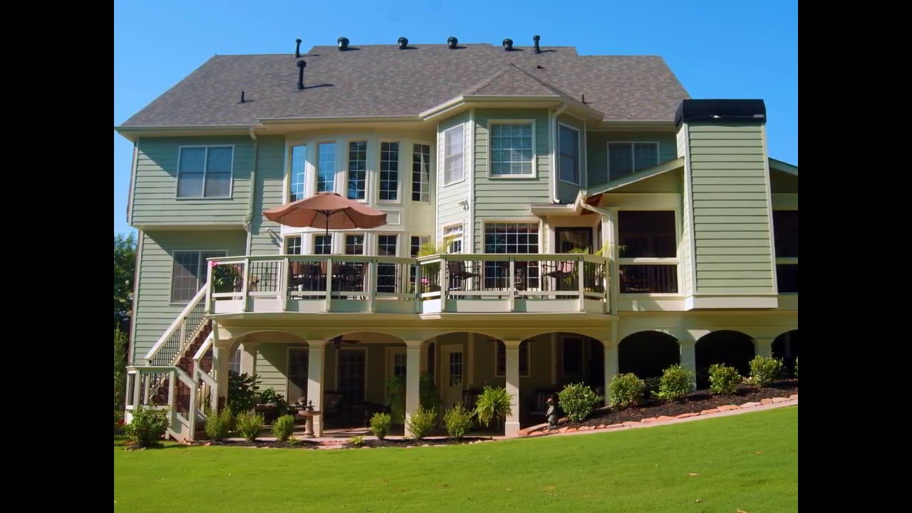 Custom Deck, Porch, & Patio with Fireplace in Cumming YouTube