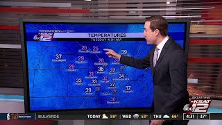 WATCH: Meteorologist Justin Horne gives his early weather forecast