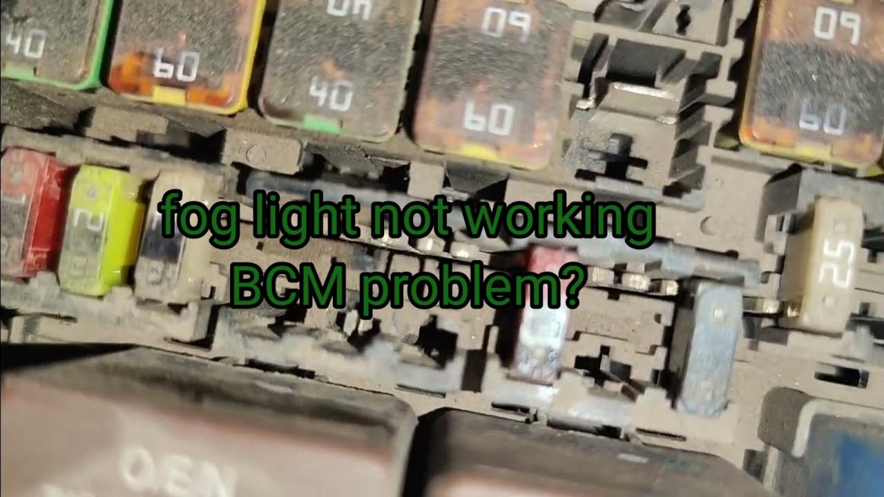 Tata tiago fog light not working BCM problem? YouTube