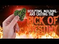 Sculpting molding and casting the pick of destiny