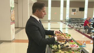 Miami-Dade County Schools, Superintendent Alberto Carvalho Introduce New Lunch Items