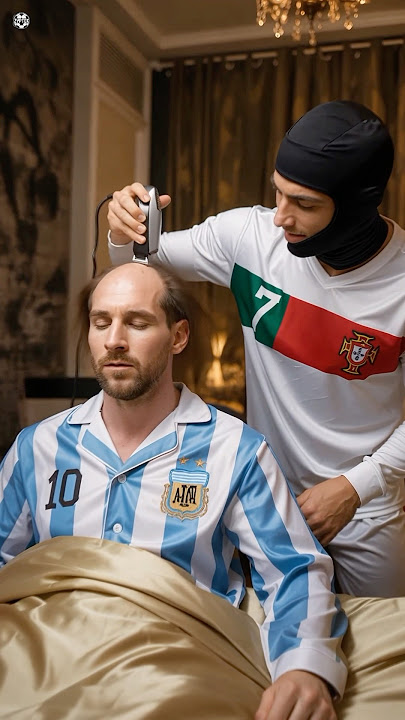 🤯⚽️ Messi Cut Ronaldo's Hair And Regretted It 😱