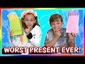 THE WORST PRESENT EVER CHALLENGE | We Are The Davises