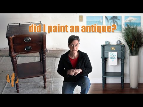 Reproduction or Real? Am I Painting an Antique? #furniturerefinishing #chalkpaint #furnitureflip